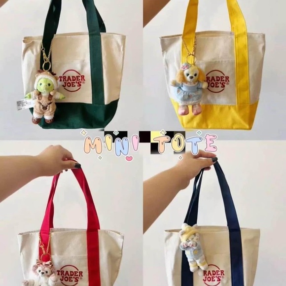 Trader Joe's Canvas Tote Bags - Picture 2 of 2